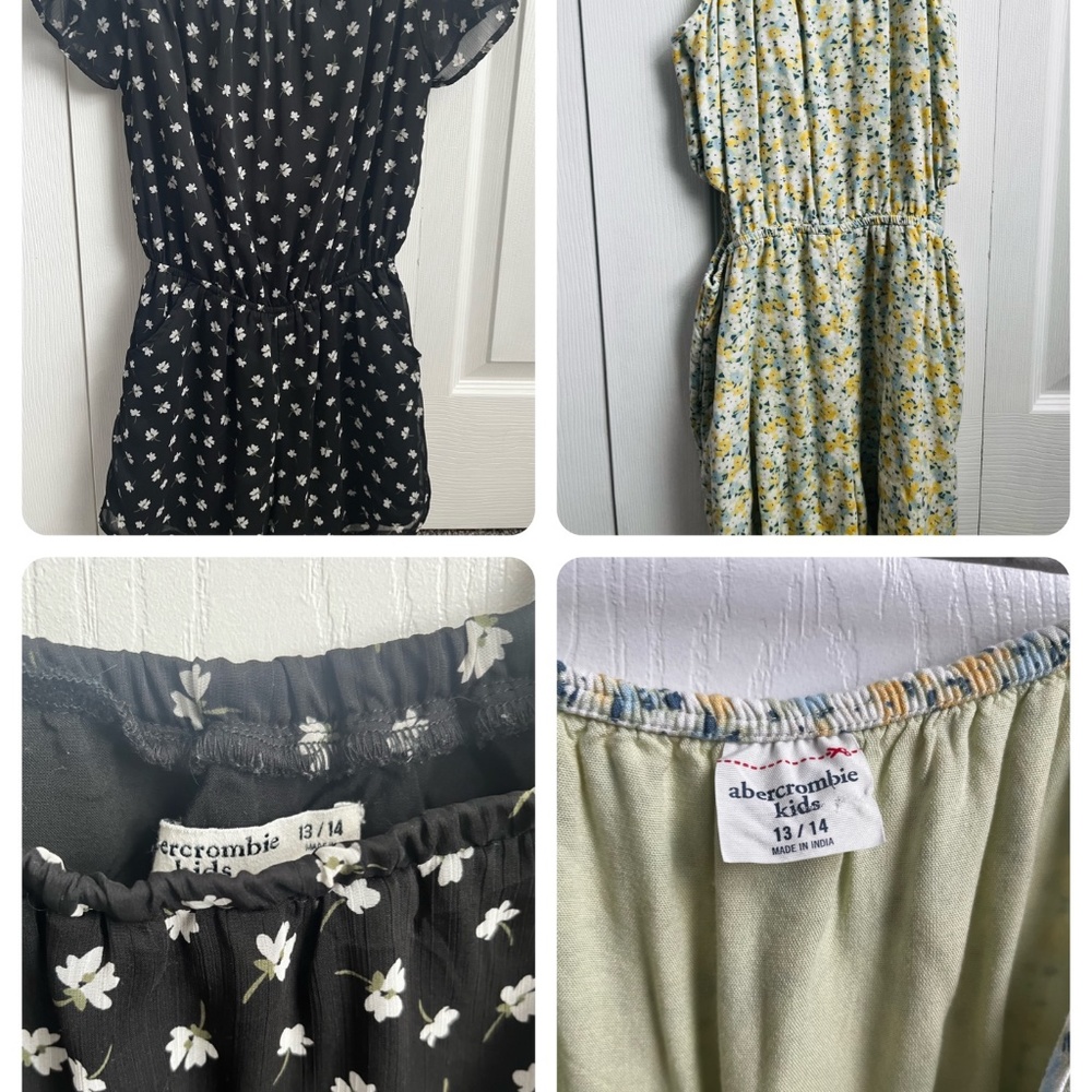 Abercrombie Kids Girls Rompers -Size 13/14